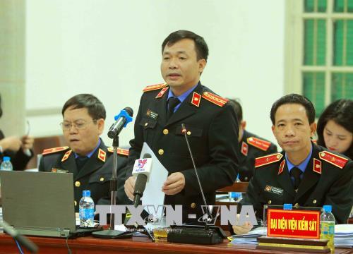 Hình ảnh phiên tòa xét xử Trịnh Xuân Thanh và đồng phạm 15/1